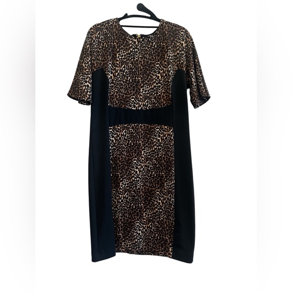 Michael Kors Dress EUC animal Print Size 10 - Picture 1 of 6